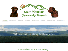 Tablet Screenshot of greenmountainchessies.com